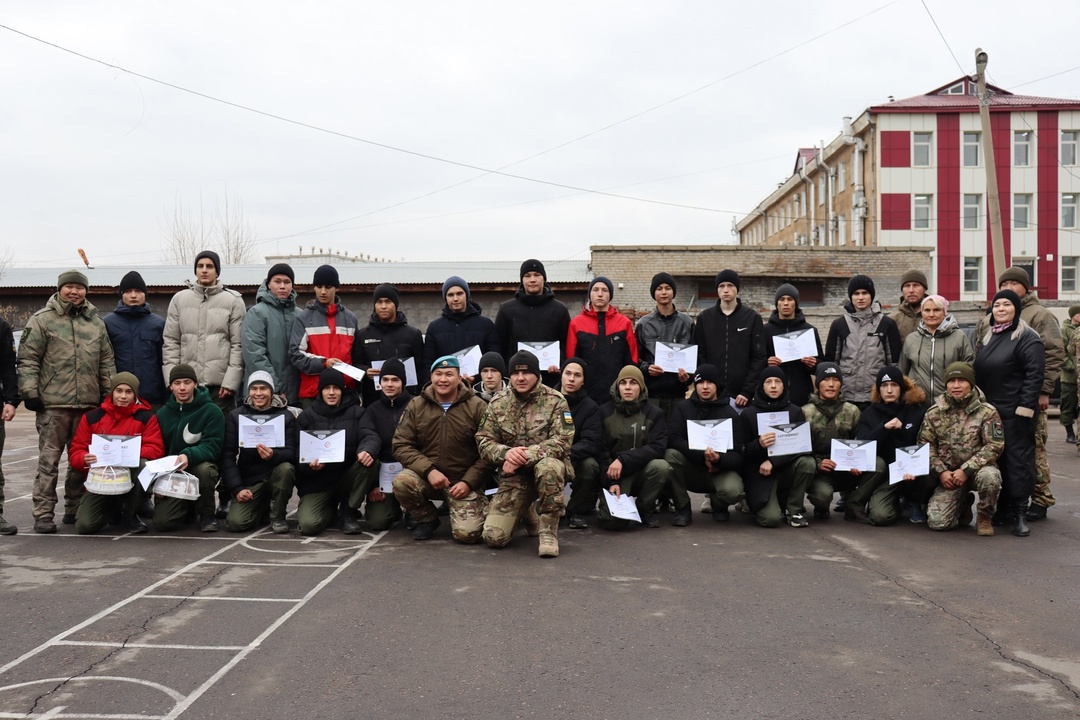 Торжественное закрытие учебных сборов по военной службе при региональном отделении ДОСААФ.
